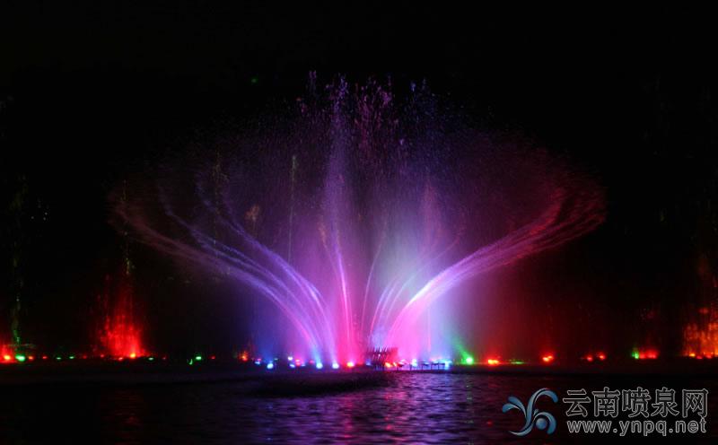 音樂噴泉和激光水幕電影夜景的拍攝技巧—云南音樂噴泉