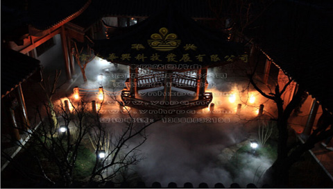 <b>北京市四合院全自動(dòng)人體感應(yīng)式高壓霧森系統(tǒng)（</b>